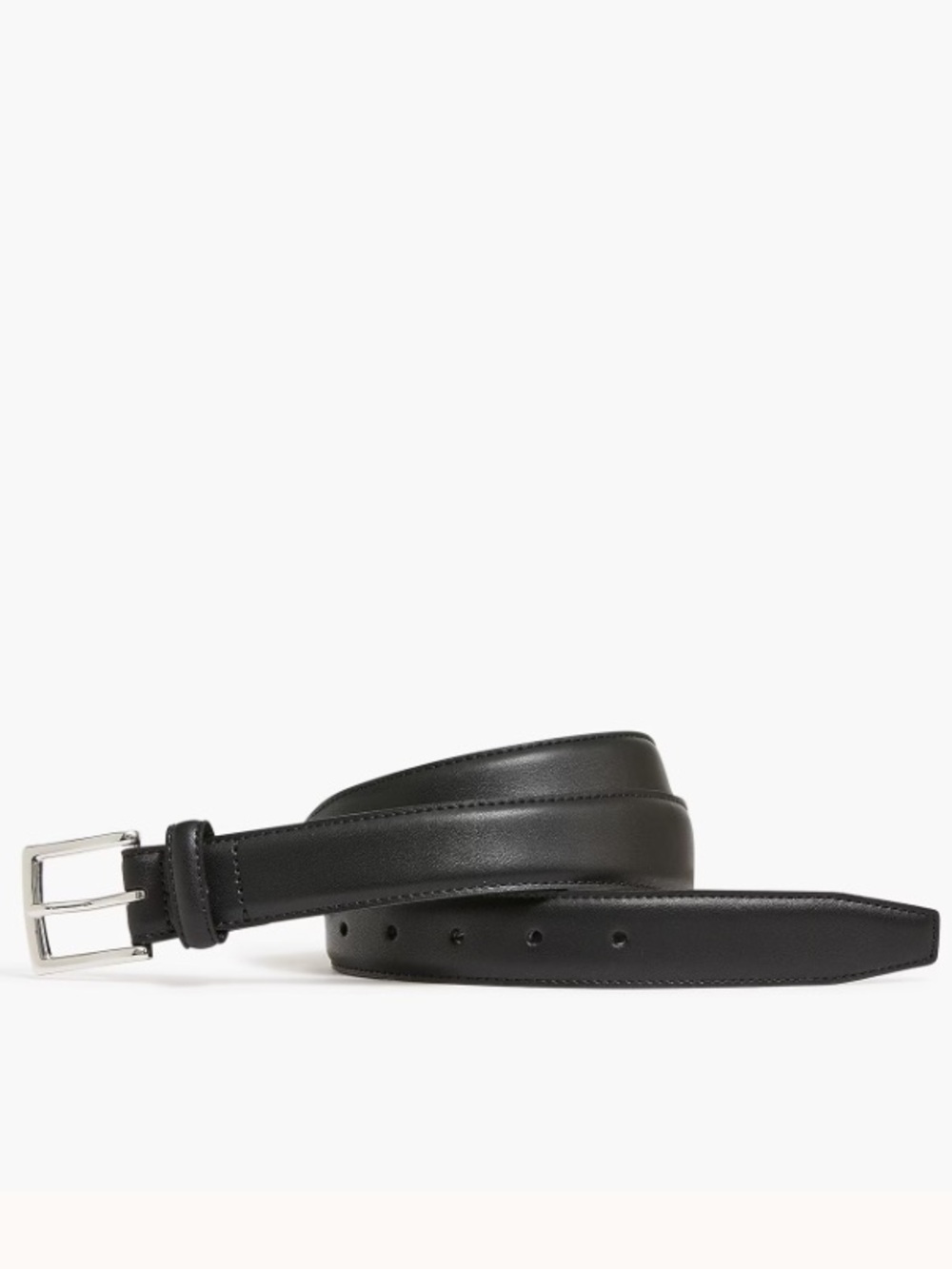 J crew black Classic dress belt
